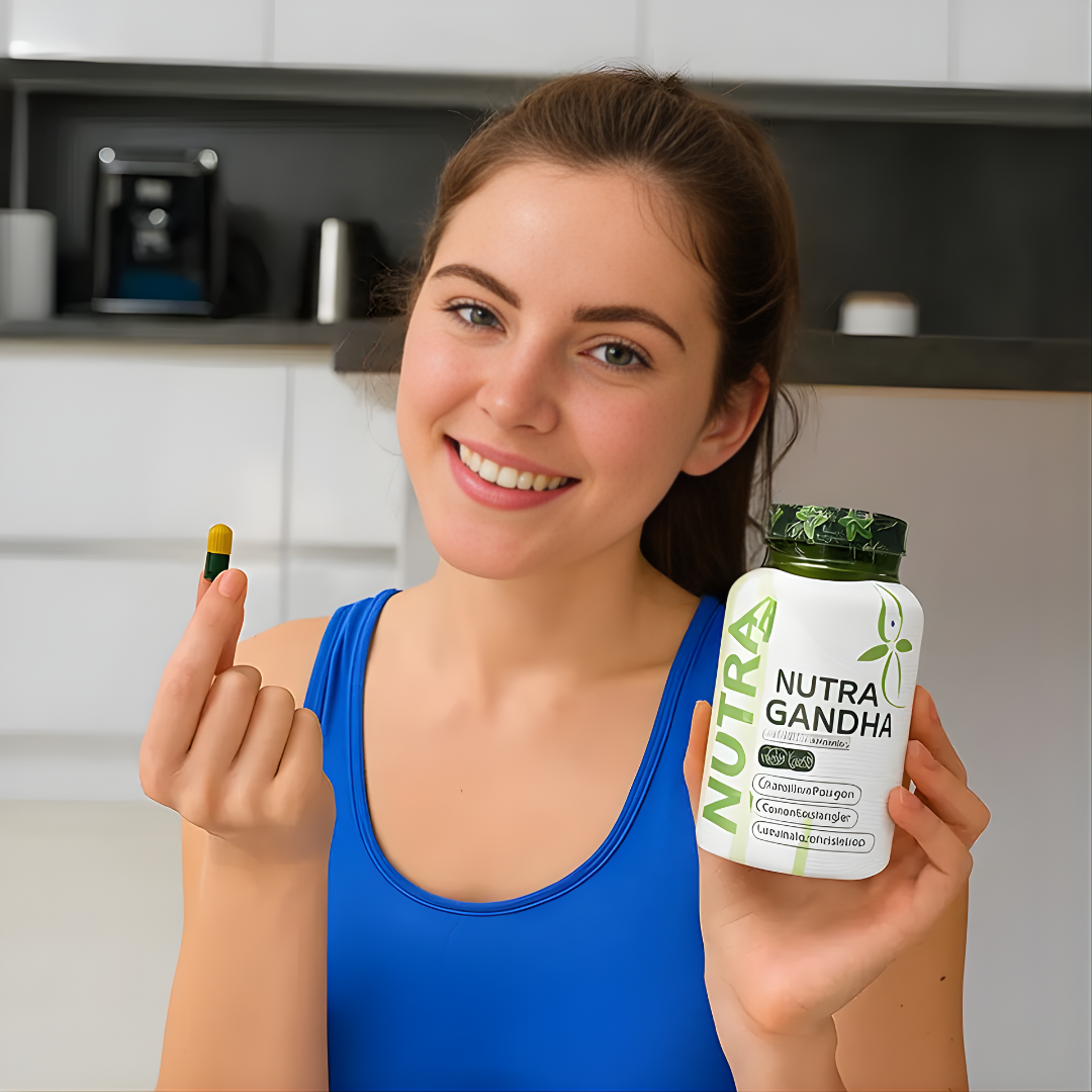 NUTRA (ASHWAGANDHA) X 60 CÁPSULAS – Equilibrio natural, apoyo al estrés y bienestar integral diario
