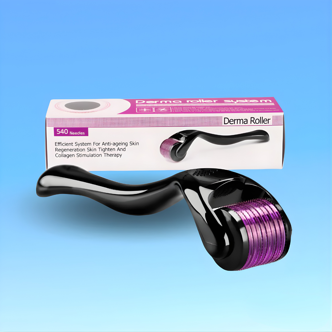 DERMAROLLER RODILLO PARA LA PIEL, BARBA Y CABELLO – Renovación facial desde casa