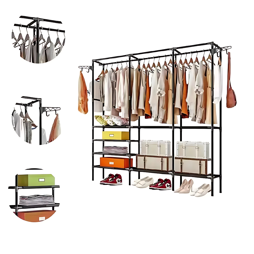 ORGANIZADOR DE ROPA – Espacio y orden al instante