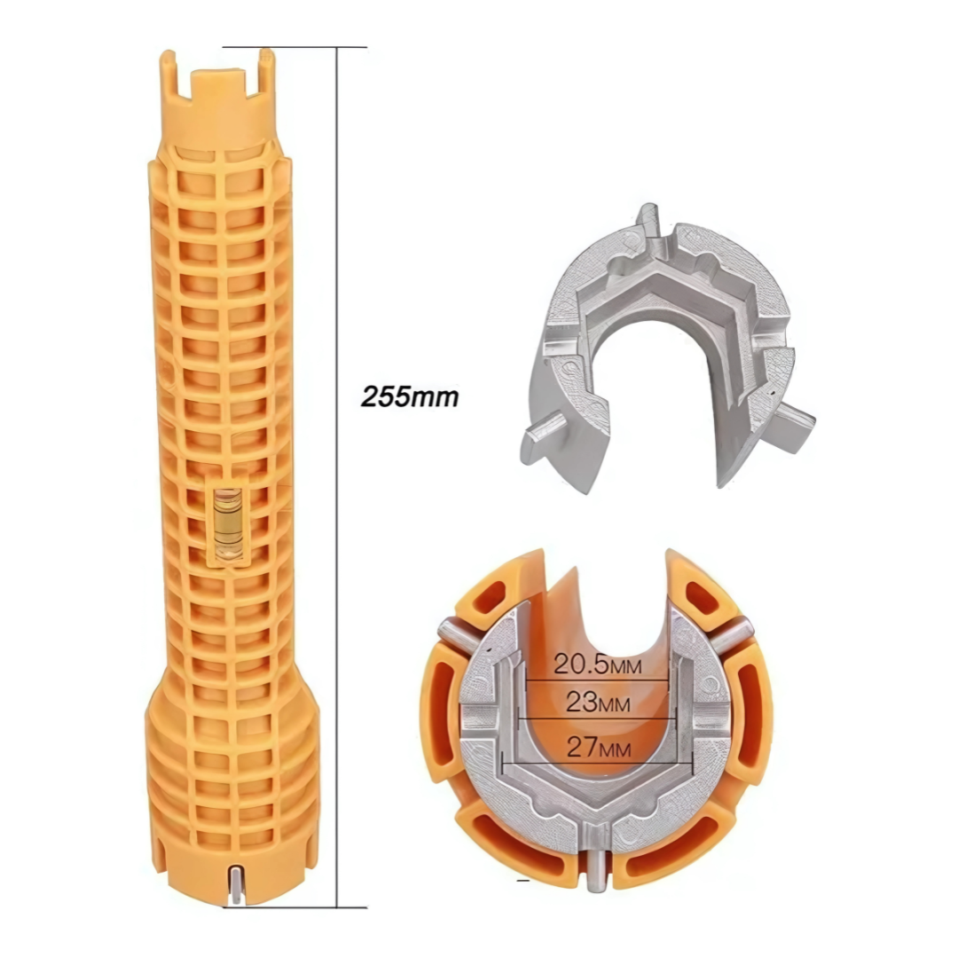 LLAVE DE FONTANERÍA 8 EN 1 – La herramienta versátil para todo fontanero