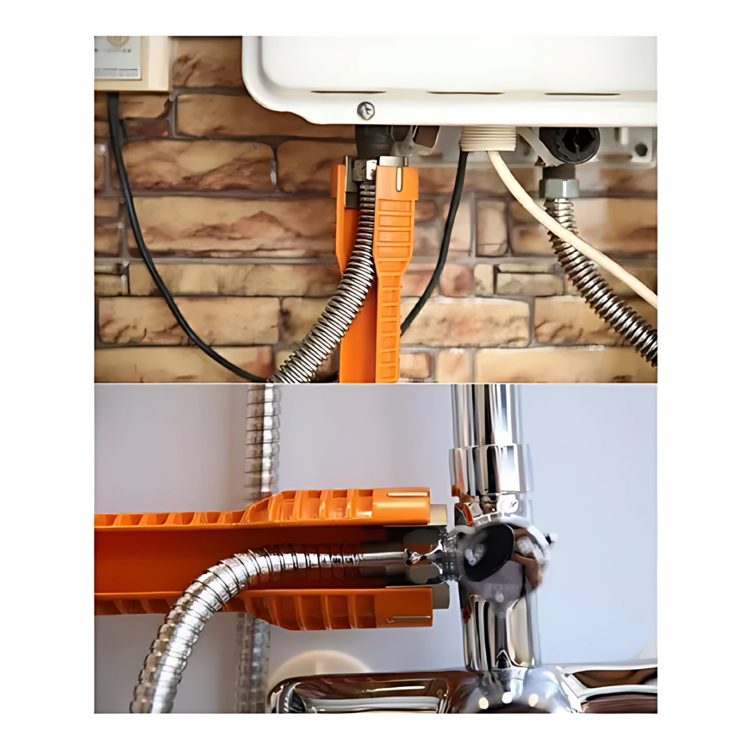 LLAVE DE FONTANERÍA 8 EN 1 – La herramienta versátil para todo fontanero