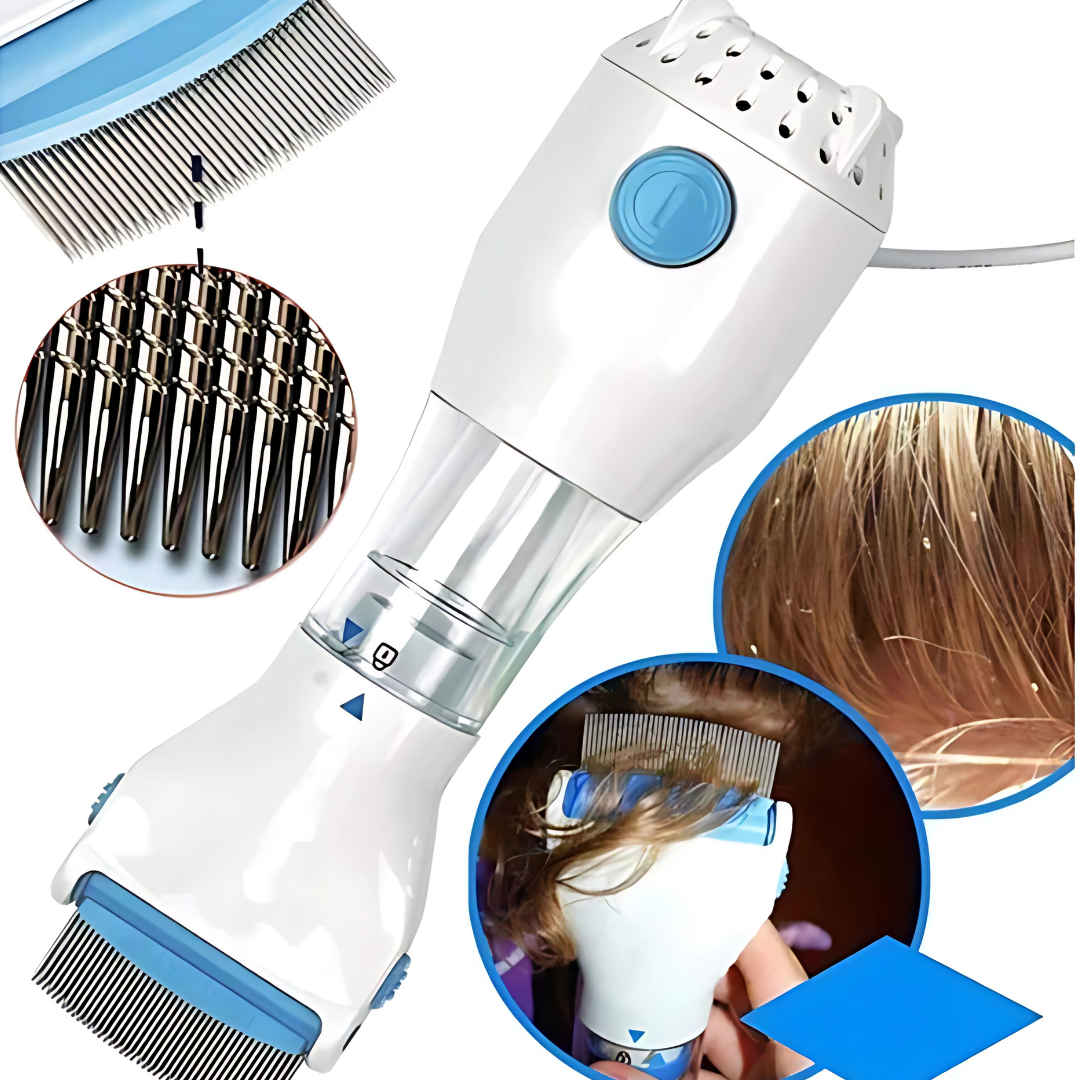 PEINE ELÉCTRICO ELIMINA PIOJOS Y LIENDRES – Elimina piojos sin químicos ni esfuerzo