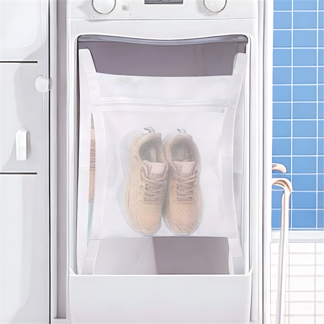 MALLA PARA SECAR ZAPATOS – Secado práctico, protección del calzado y lavandería más organizada