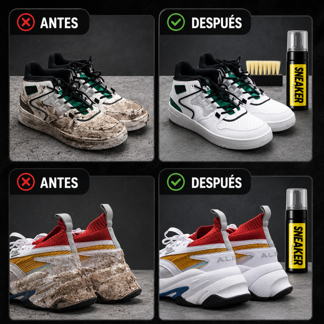 KIT LIMPIEZA CALZADO 1CEPILLO – Tenis limpios como nuevos