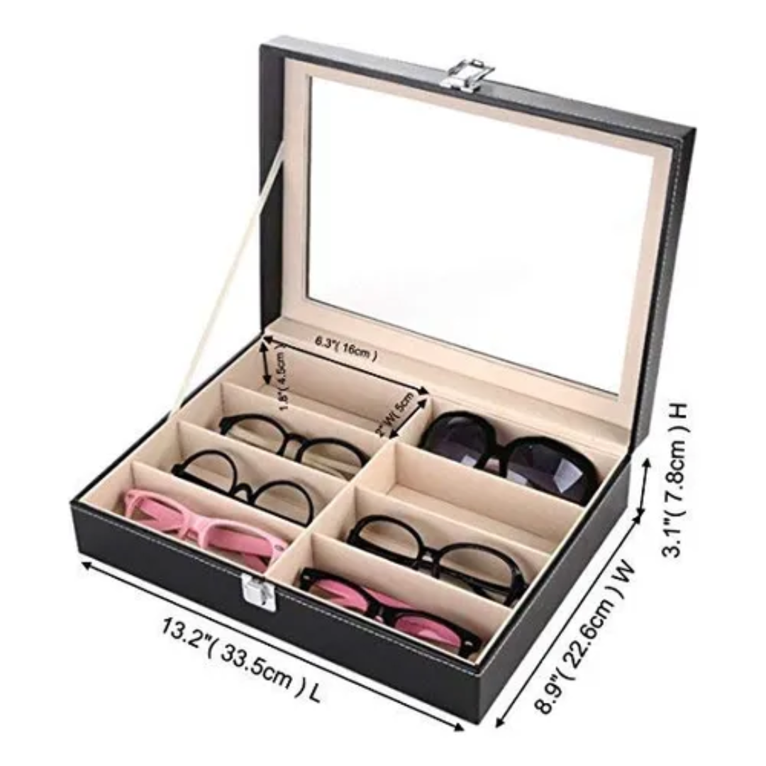 CAJA LUXY PARA LENTES – Estilo y protección en un solo accesorio