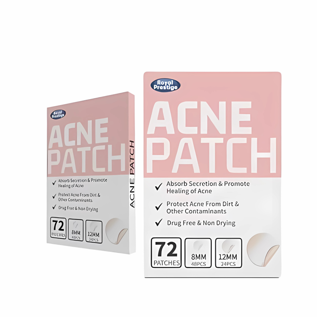 PARCHES INVISIBLES PARA EL ACNÉ IMPERMEABLES (72 Unds.) – Discreción y cuidado en cada aplicación