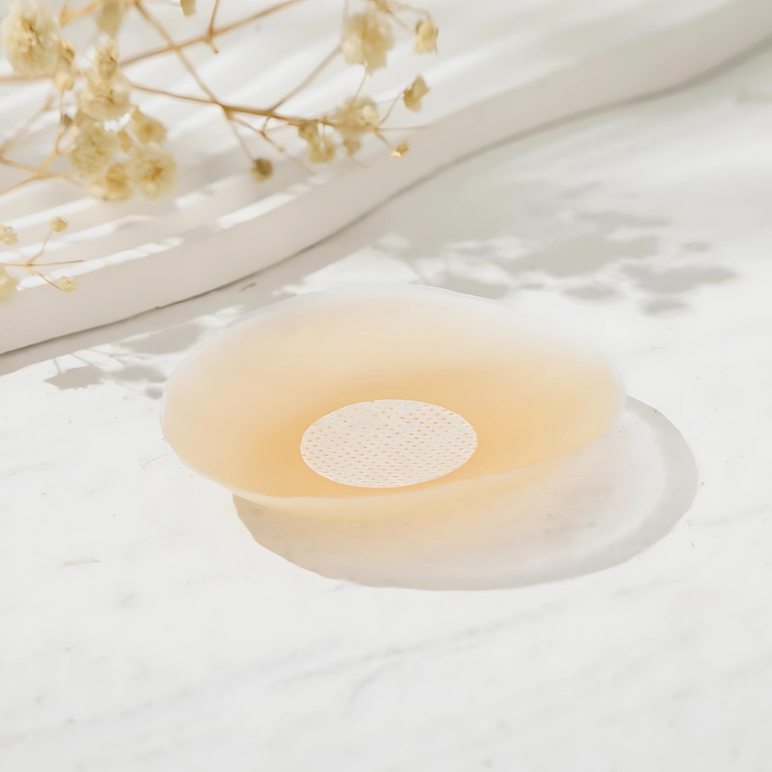 PEZONERAS DE SILICONE AUTOADHESIVAS COLOR BEIGE PARA ESCOTE – Comodidad invisible, seguridad total