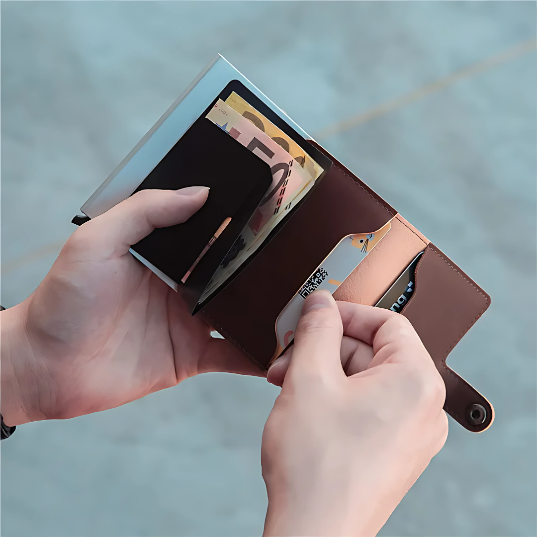 BILLETERA CON TARJETERO – Estilo, seguridad y practicidad en tu bolsillo