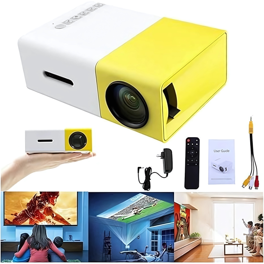 MINI PROYECTOR DE VIDEO HD MODELO 2024 – Cine en casa donde quieras