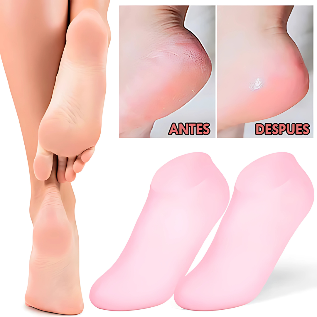 Pack X2 Und. Calcetines Hidratantes HydraHeel - Camina con suavidad: pies renovados y sin asperezas.