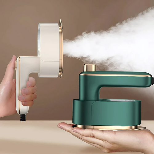 Plancha a Vapor JetPress Pocket - Potencia de planchado profesional en la palma de tu mano.