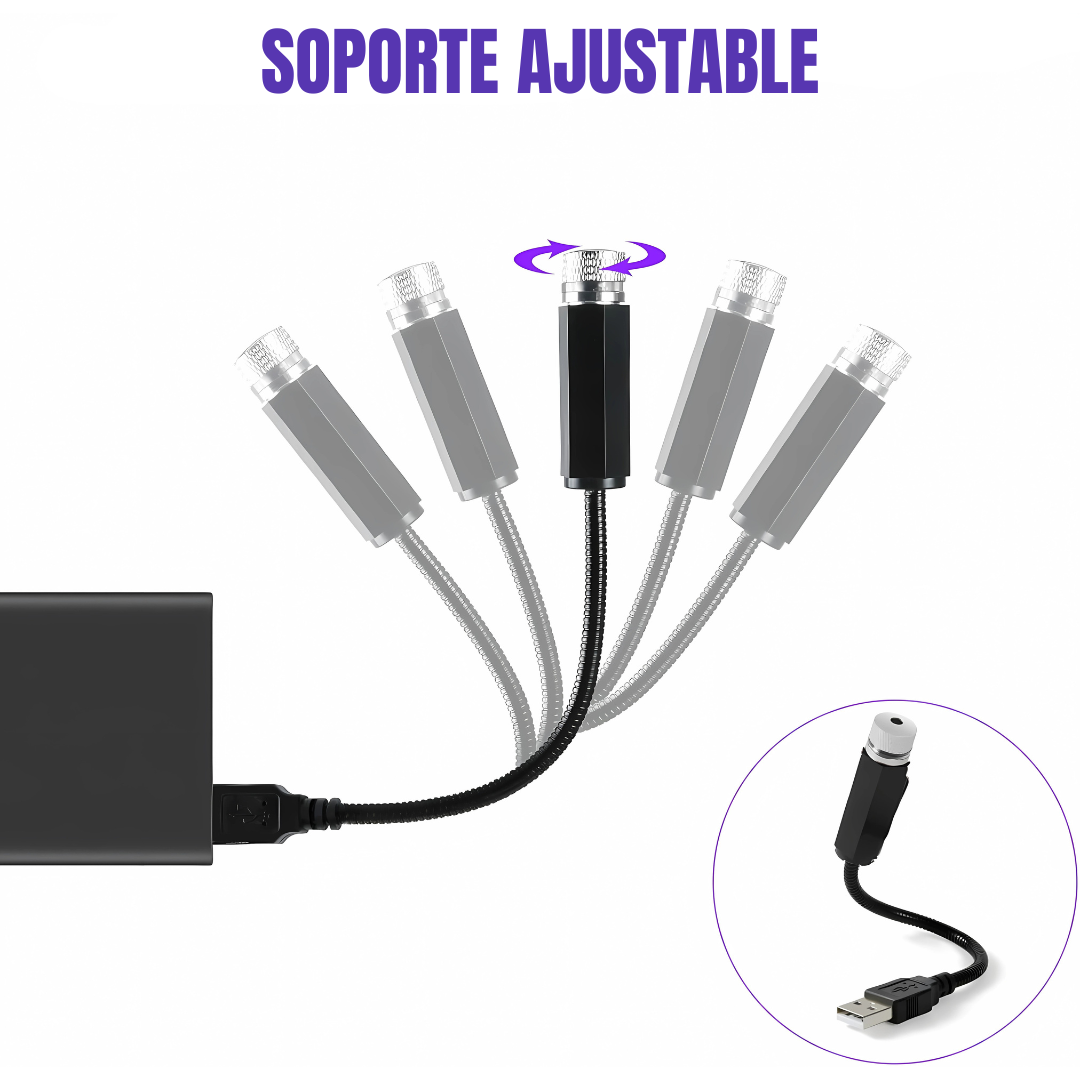 Proyector LED DreamNimbus™ - Convierte cada trayecto en una experiencia de lujo