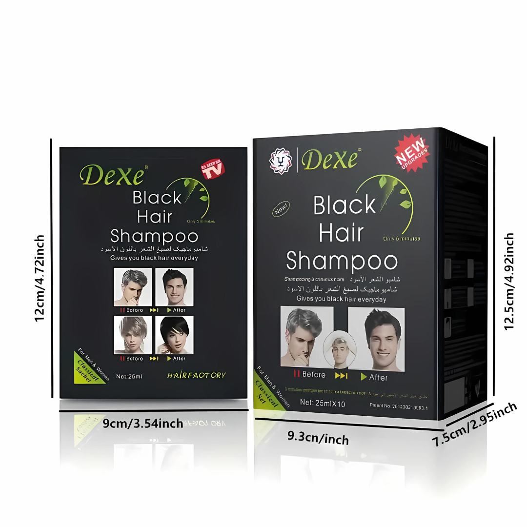 Shampoo EverBlack - Recupera el negro intenso de tu cabello sin complicaciones ni químicos agresivos.