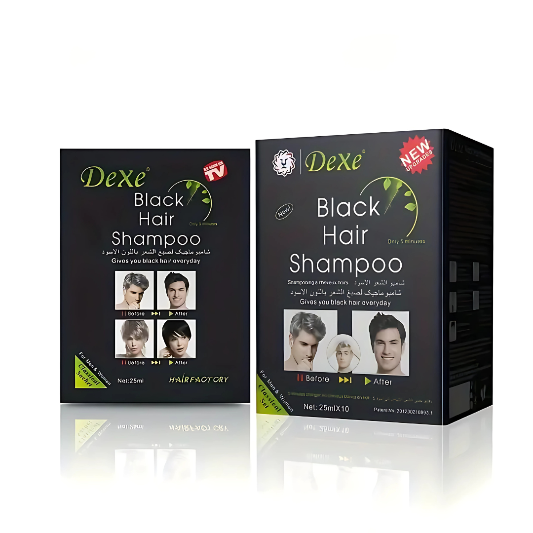 Shampoo EverBlack - Recupera el negro intenso de tu cabello sin complicaciones ni químicos agresivos.