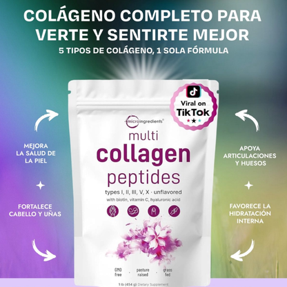 MULTICOLLAGEN POLVO – Apoyo nutricional completo, bienestar diario y nutrición consciente