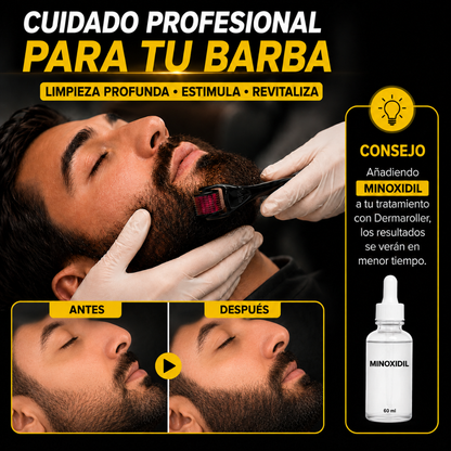 DERMA ROLLER PROFESIONAL – Barba y entradas más cuidadas