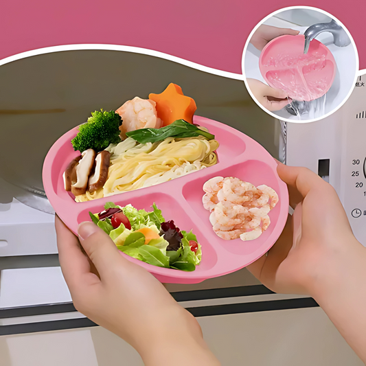 SET DE ALIMENTACIÓN PARA BEBÉ DE SILICONA – Comodidad y seguridad en cada comida