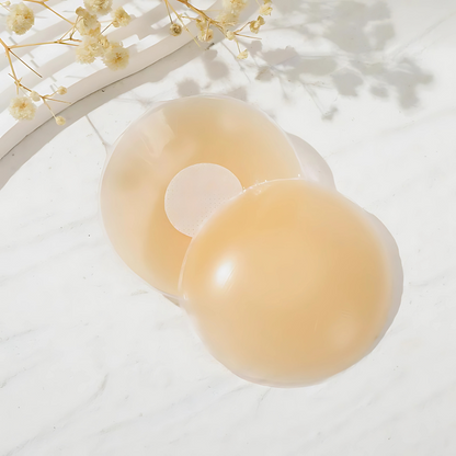 PEZONERAS DE SILICONE AUTOADHESIVAS COLOR BEIGE PARA ESCOTE – Comodidad invisible, seguridad total