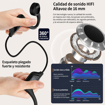 DIADEMA ÓSEA — Escucha tu música sin desconectarte del mundo