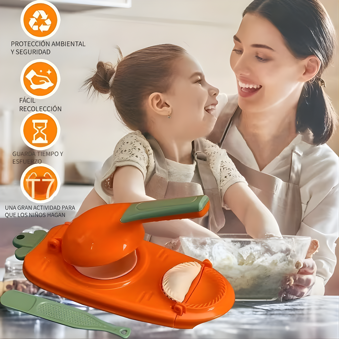 MOLDE DE EMPANADAS – Prepara bocados perfectos en segundos y sin esfuerzo
