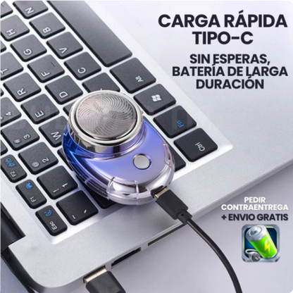 AFEITADORA INTELIGENTE – Afeitado fácil y sin esfuerzo en cualquier lugar