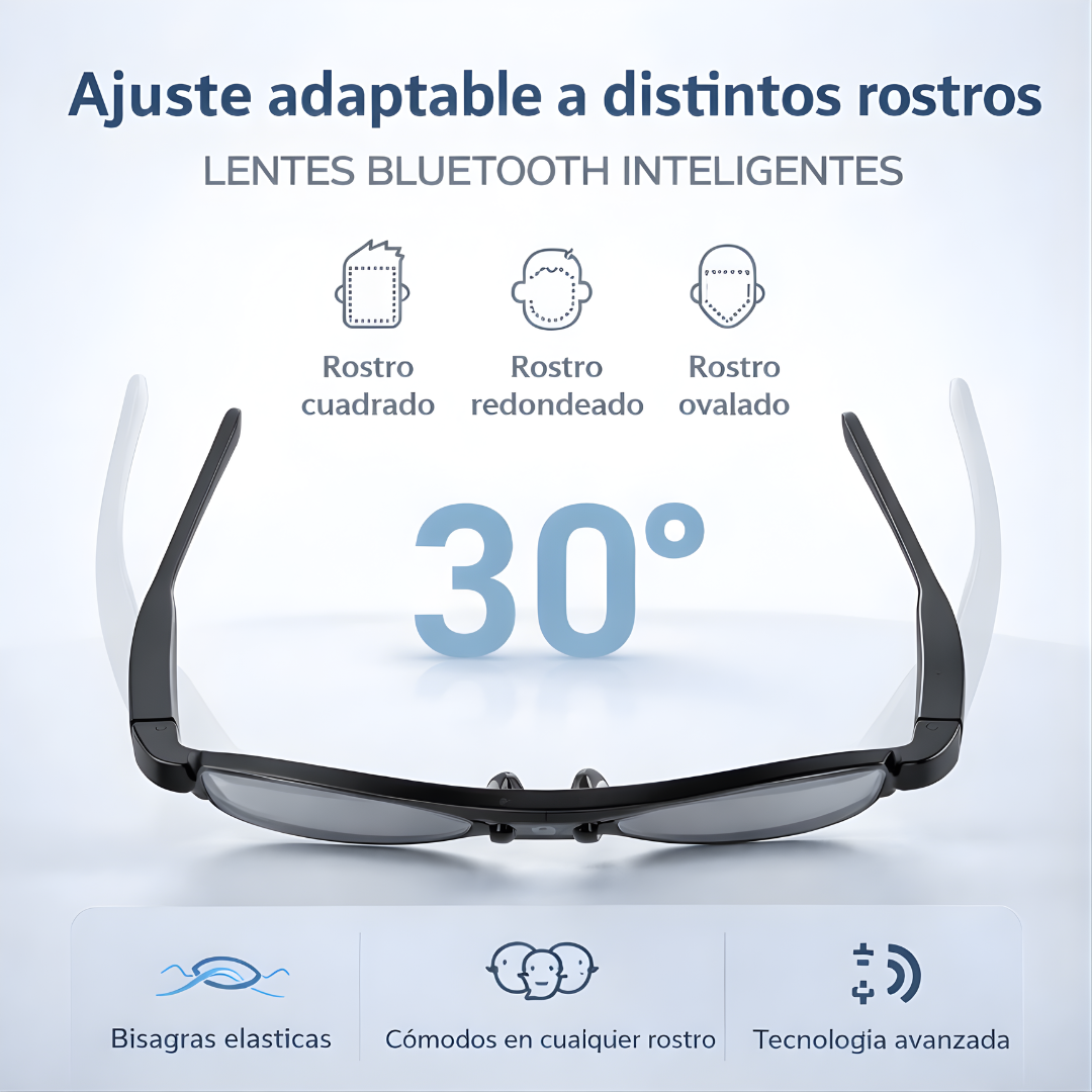 GAFAS AUDIO PRO – Estilo moderno, audio integrado y libertad total sin audífonos