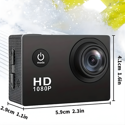 CÁMARA DEPORTIVA TIPO GO PRO SPORT 4K – Graba tus aventuras en alta definición, bajo el agua y en cualquier condición extrema