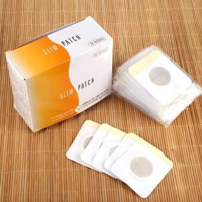 SLIM PATCH (PARCHE PARA PERDER PESO) 10Unds – Apoya tu proceso de pérdida de peso y reducción abdominal de forma natural mientras haces tu vida normal