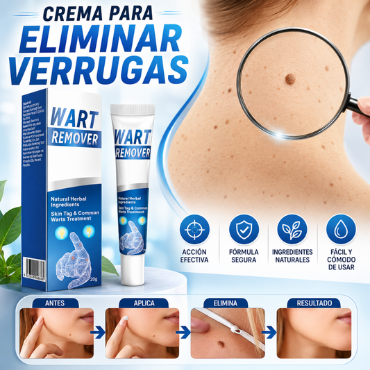 CREMA PARA ELIMINAR VERRUGAS – Cuidado localizado para imperfecciones