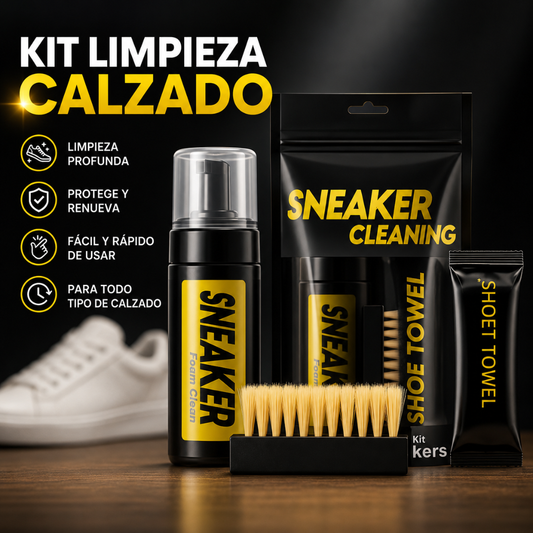 KIT LIMPIEZA CALZADO 1CEPILLO – Tenis limpios como nuevos