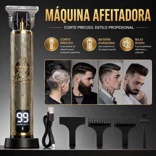 MÁQUINA AFEITADORA – Tu barbería en casa
