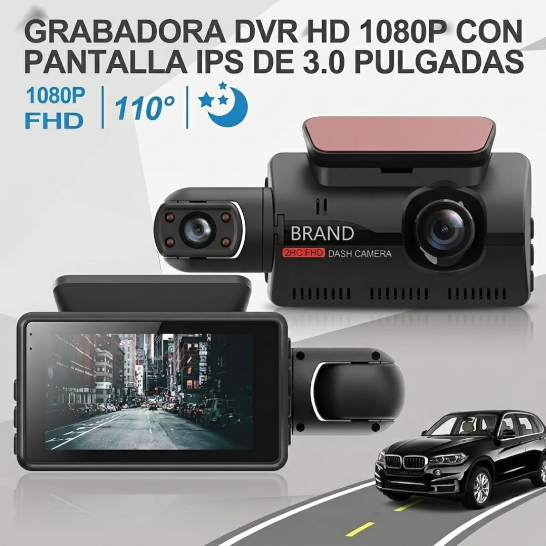 CAMARA CARRO AB-Q614 AERBES — Tu testigo ocular de seguridad 24/7