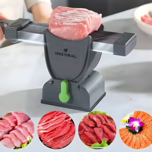 REBANADOR DE CARNE – Cortes perfectos, uniformes y sin esfuerzo en segundos