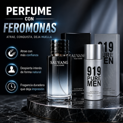 PERFUME CON FEROMONAS – Atracción natural, confianza y presencia que se percibe sin esfuerzo