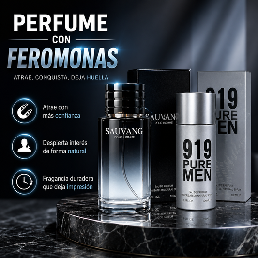 PERFUME CON FEROMONAS – Atracción natural, confianza y presencia que se percibe sin esfuerzo