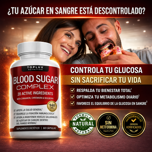 BLOOD SUGAR — Apoyo diario para energía más estable