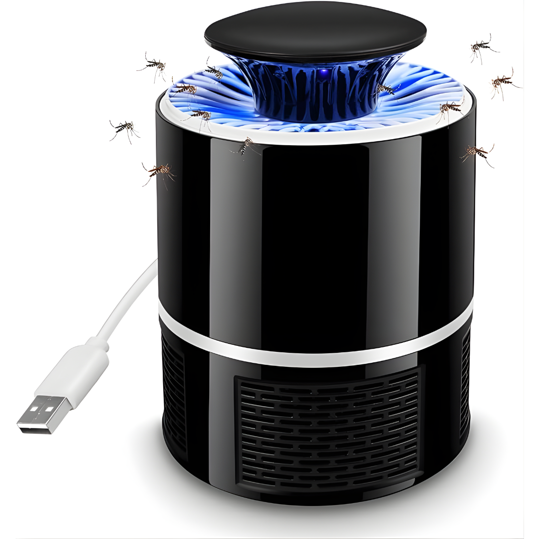 LÁMPARA ANTIMOSQUITOS SILENCIOSA – Eliminación efectiva, luz segura y descanso sin interrupciones toda la noche