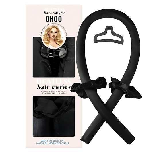 RIZADOR DE CABELLO SIN CALOR – Rizos definidos y duraderos en minutos