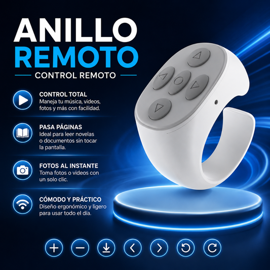 ANILLO REMOTO CONTROL REMOTO – Control táctil sin esfuerzo
