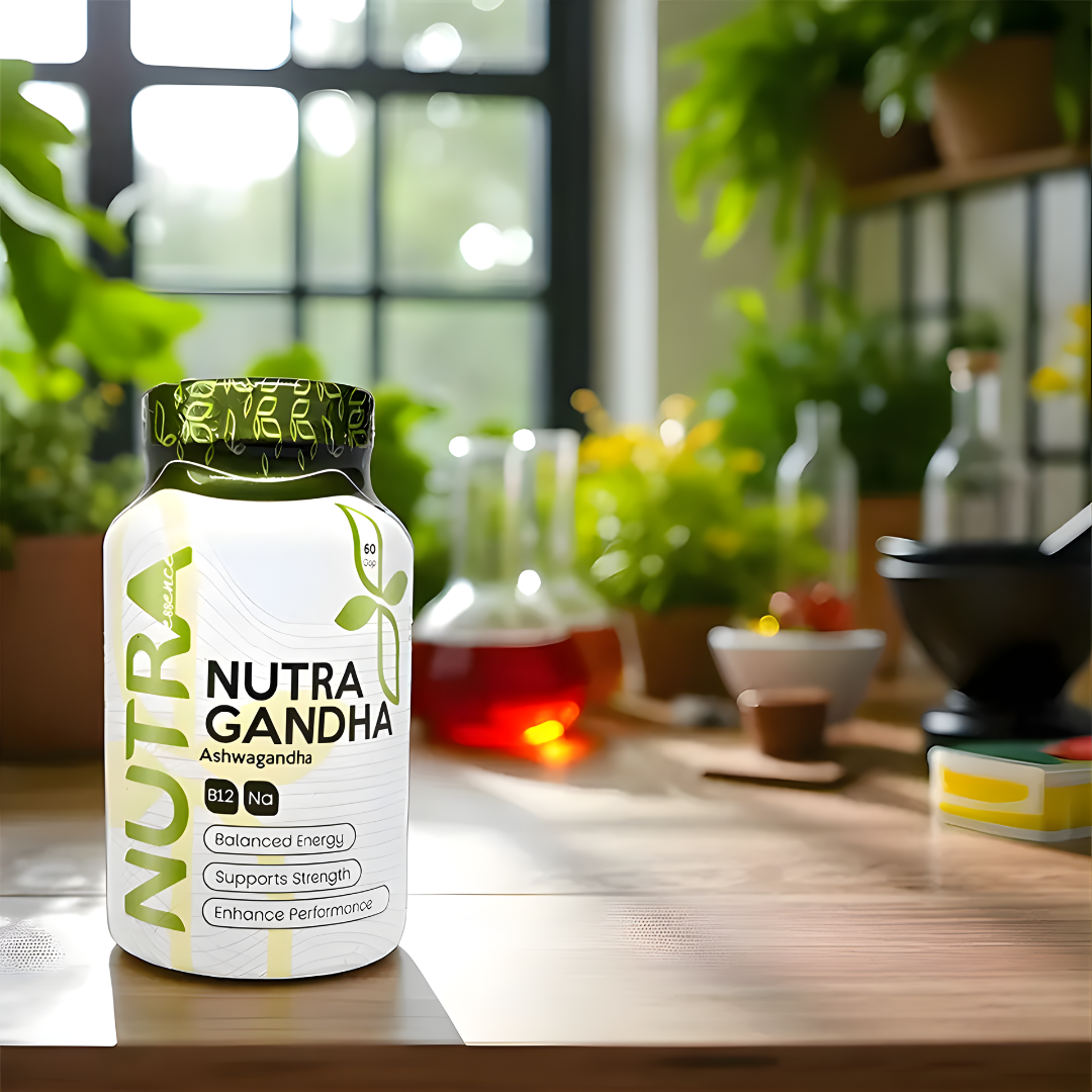 NUTRA (ASHWAGANDHA) X 60 CÁPSULAS – Equilibrio natural, apoyo al estrés y bienestar integral diario