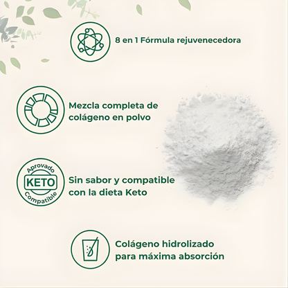 MULTICOLLAGEN POLVO – Apoyo nutricional completo, bienestar diario y nutrición consciente