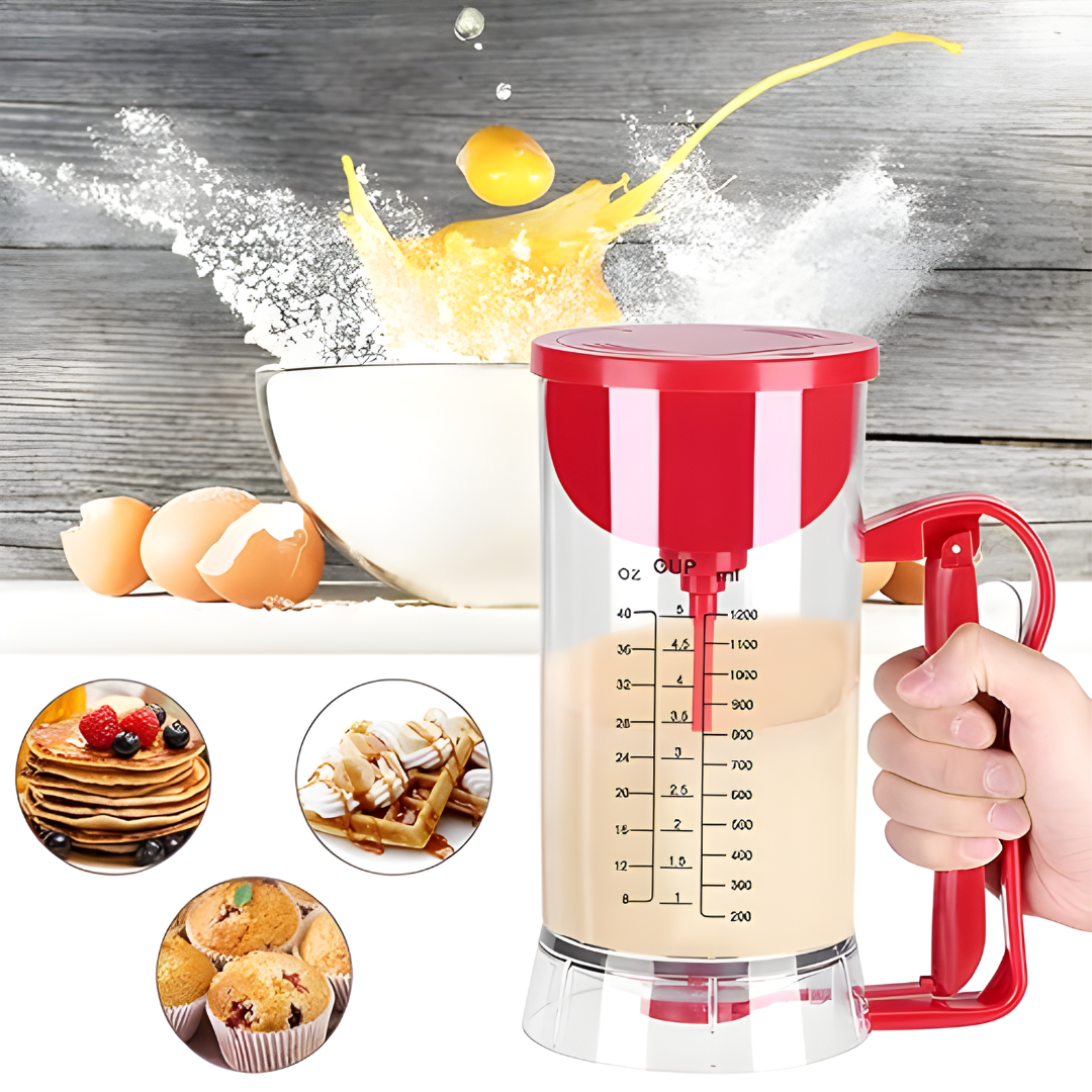 DISPENSADOR DE PANQUEQUE – Sirve sin derrames, porciones perfectas y desayunos más rápidos