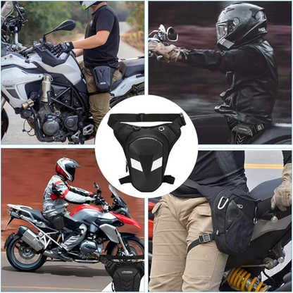 PIERNERAS FRENTE PASTA DURA CON OJOS BLANCOS — Diseño agresivo y espacio real para tu moto