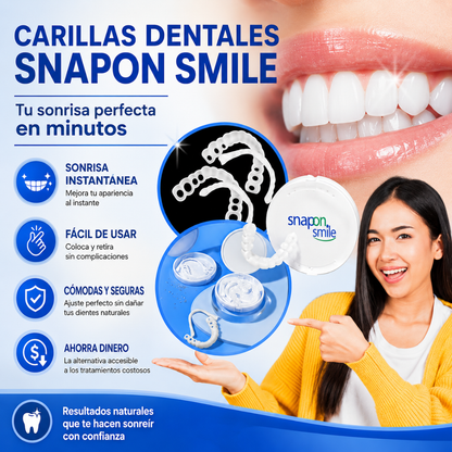 CARILLAS DENTALES SNAPON SMILE – Sonrisa renovada al instante