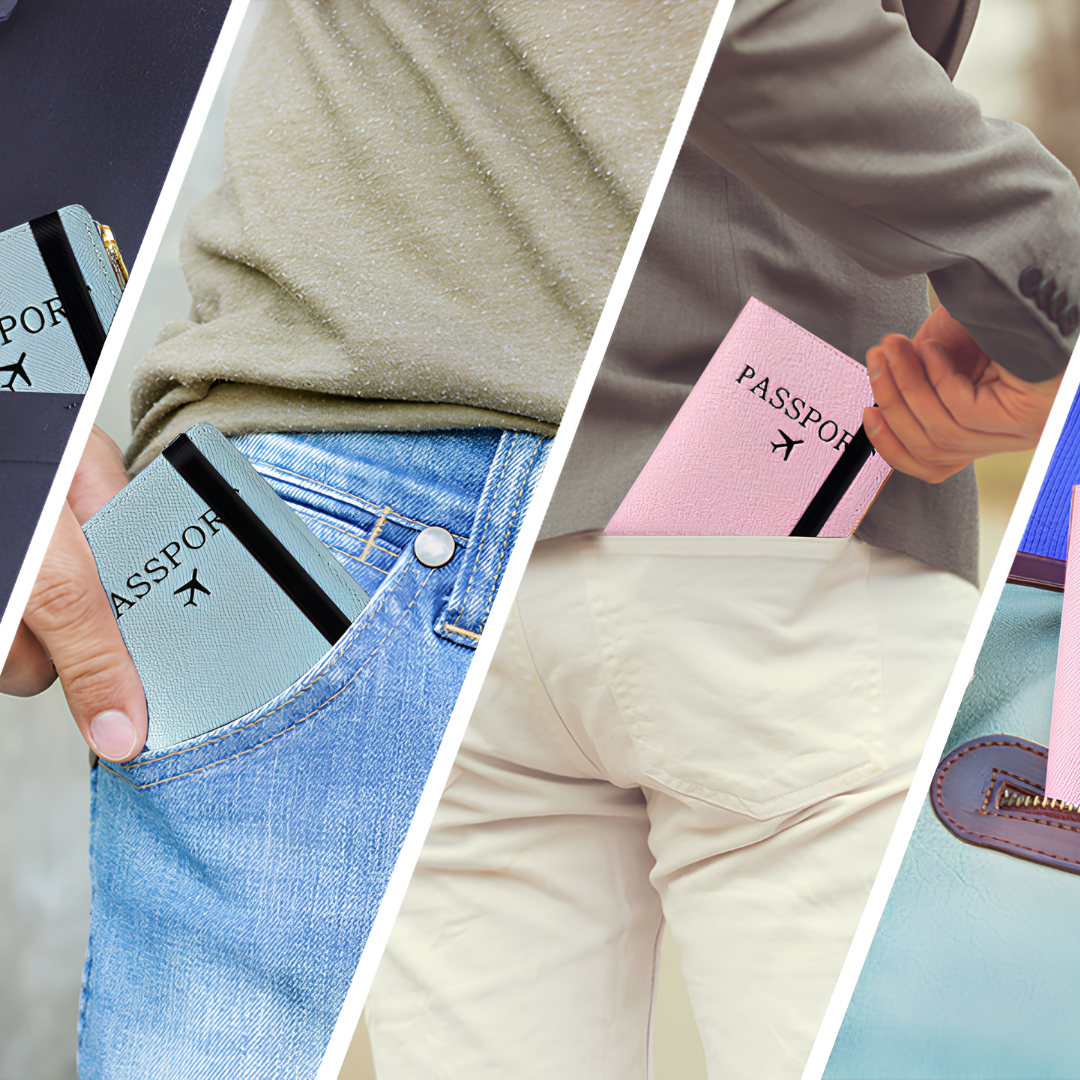 PORTA PASAPORTE – Documentos, tarjetas y seguridad en un solo lugar