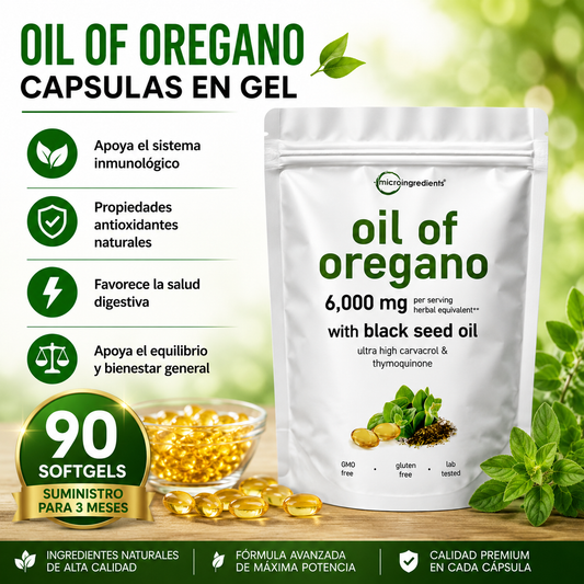 OREGANO OIL – Apoyo natural diario