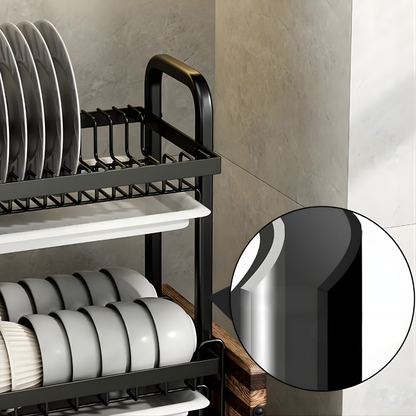 ESCURRIDOR DE PLATOS 2 NIVELES – Más orden, secado eficiente y cocina siempre organizada