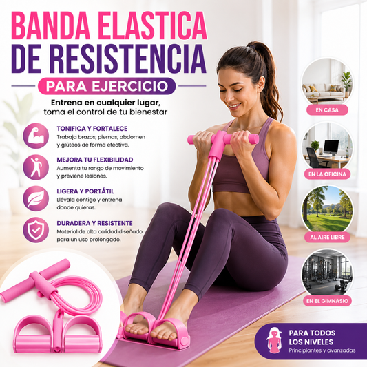 EJERCITADOR DE RESISTENCIA MULTIFUNCIONAL – Entrena todo tu cuerpo desde casa