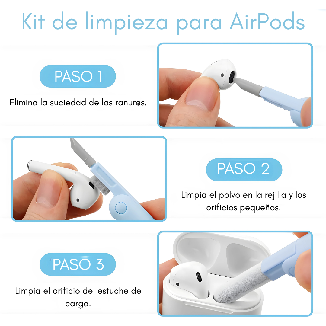 KIT DE LIMPIEZA MULTIFUNCIONAL – Mantén tus dispositivos impecables