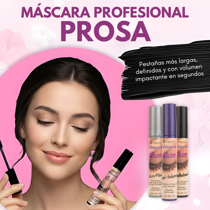 PROSA MÁSCARA DE PESTAÑAS SILICÓN — No necesitás más maquillaje, solo la mirada correctamente definida